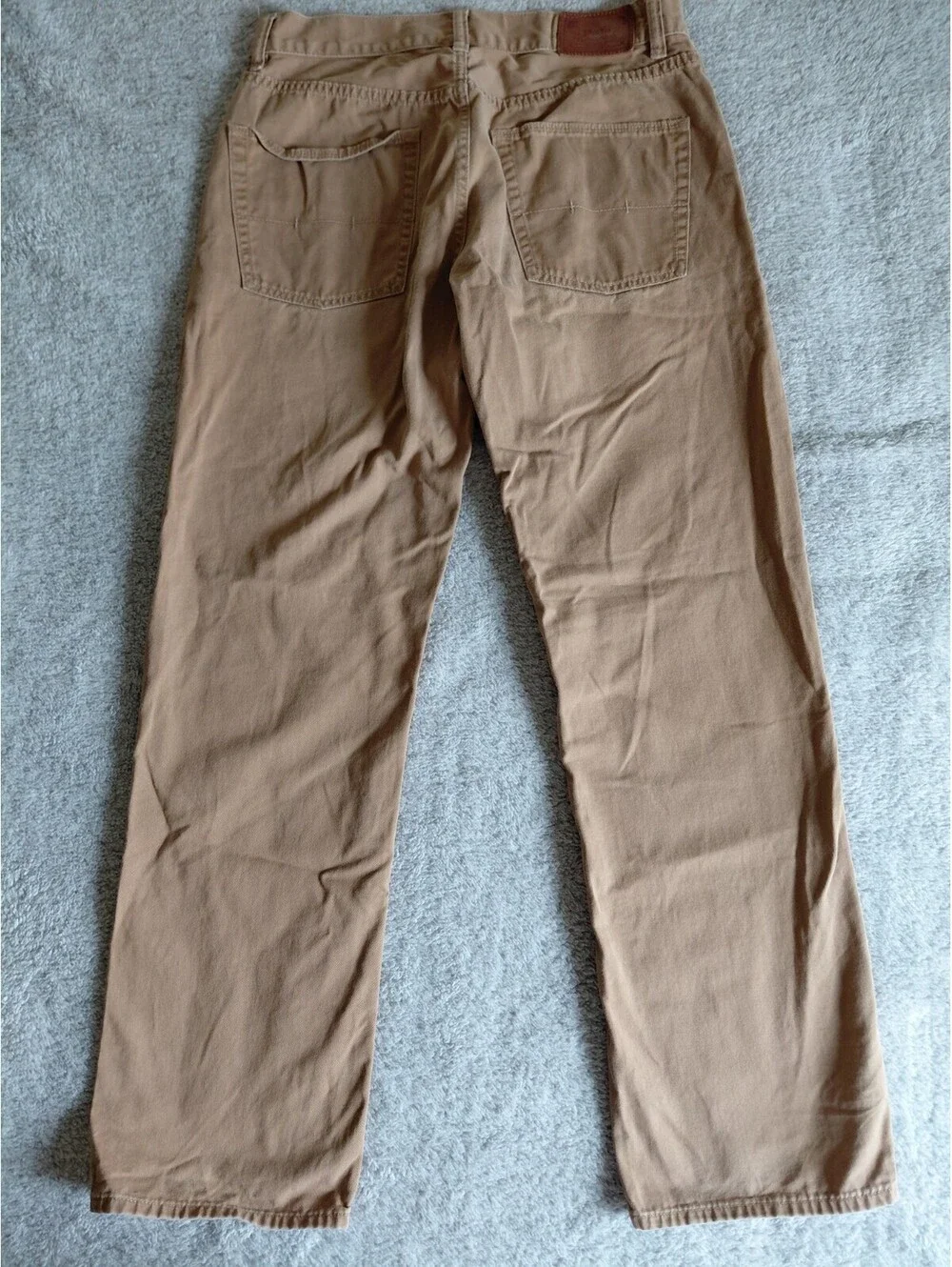 Polo Ralph Lauren 650 Straight Leg Chino Pants Mens 31x30 Light Brown Cotton